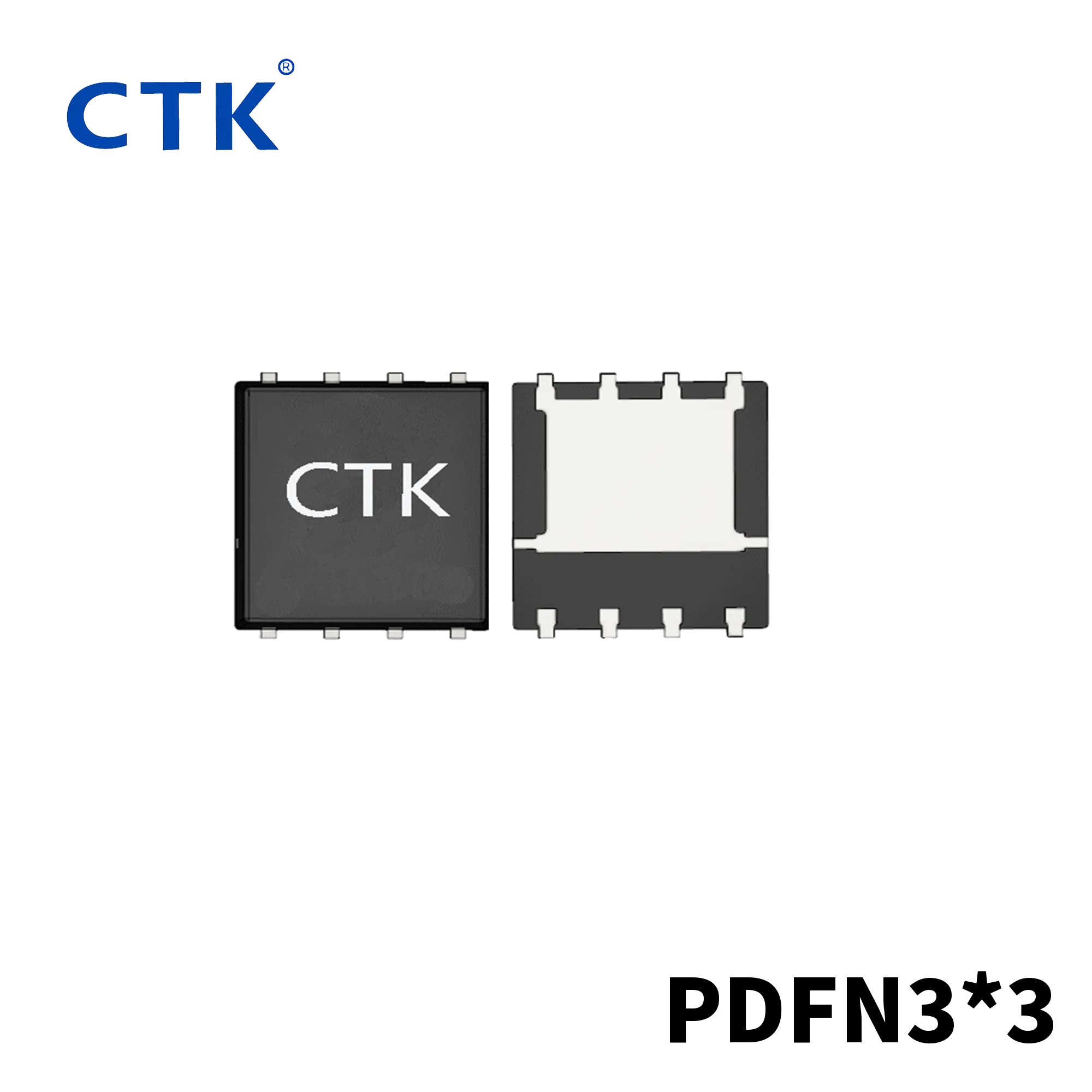 PDFN3*3 Middle Voltage MOSFETs Plastic Package