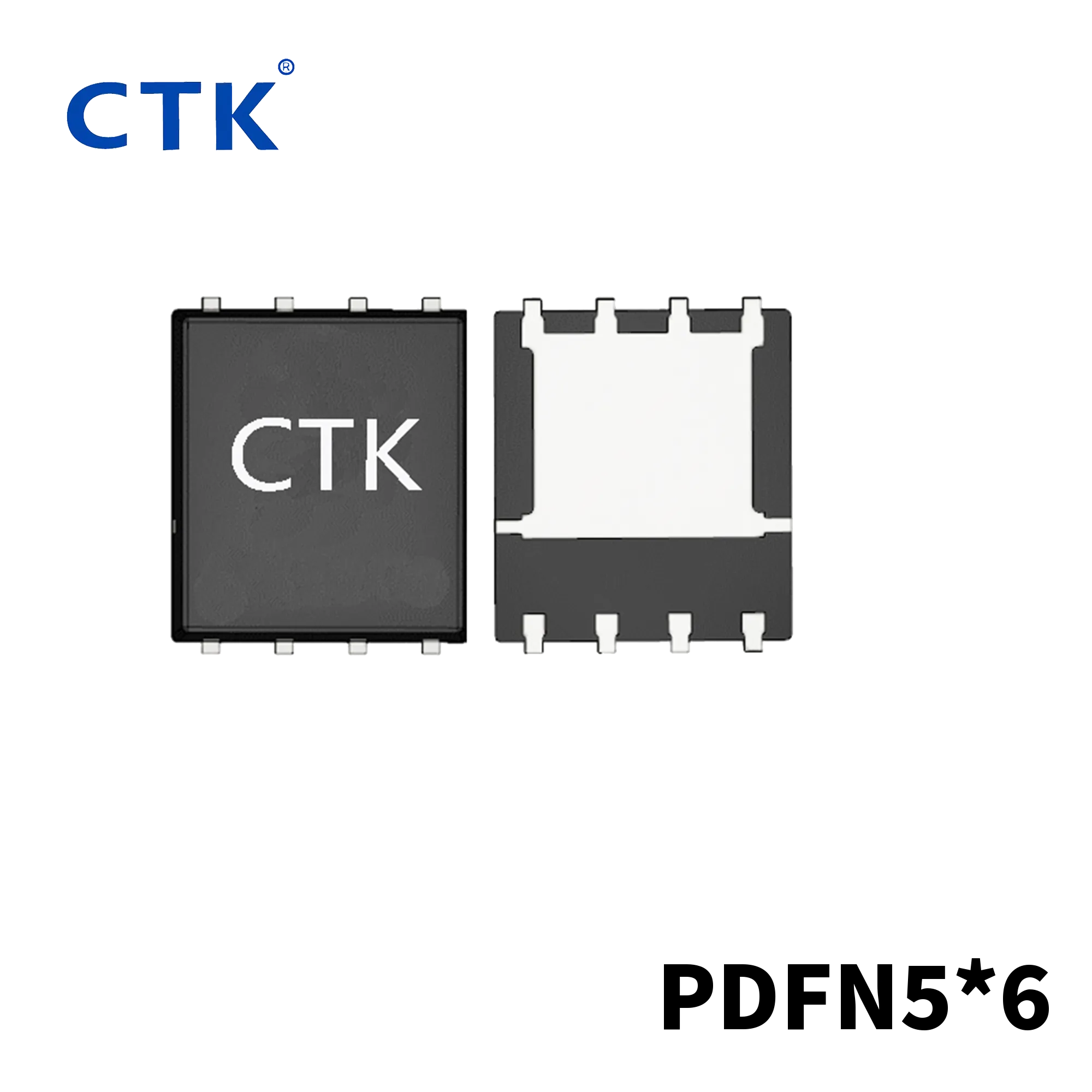 PDFN5*6 Middle Voltage MOSFETs Plastic Package